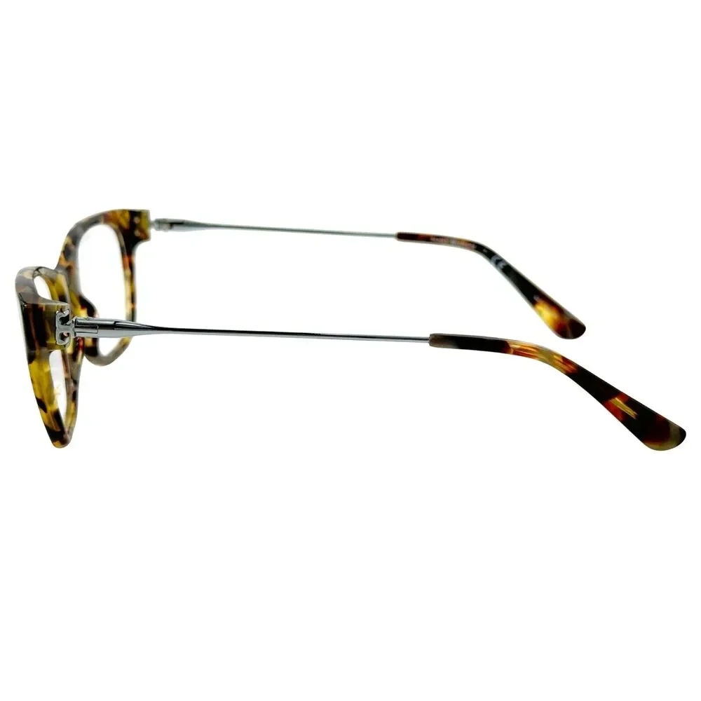Tory Burch TY2063 Womens Plastic Eyeglass Frame 1559 Vintage Tortoise Blck 51-18